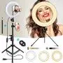 TUKTOBE 10" Ring Light with Tripod Stand & Phone Holder, Dimmable LED Selfie Light for Live Stream Video/YouTube Video/Makeup, Ring Light with Stand Compatible with iPhone Android (Upgraded) TUKTOBE 10" Ring Light with Tripod Stand & Phone Holder, Dimmable LED Selfie Light for Live Stream Video/YouTube Video/Makeup, Ring Light with Stand Compatible with iPhone Android (Upgraded)