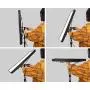 Menik CB-102A 102W 510PCS Led Studio Flexible Llighting CRI95 3200-5600K Bi-color LED Video Light for Video Shooting Portrait Photography Fill-in Light