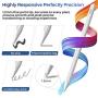 Stylus Pen for iPad with Palm Rejection, (2018-2020) iPad Pencil with Magnetic Design, Active Stylus Compatible with Apple iPad Pro (11/12.9 inch)/iPad(6th&7th Gen)/Air(3rd Gen)/Mini(5th Gen)