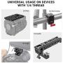 SMALLRIG Monitor Holder Mount for Camera Field Monitors, Friction Up to 180° - 1842