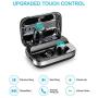 Bluetooth 5.0 Wireless Earbuds with 125H Playtime, TWS Premium Deep Bass Wireless Headphones IP7 Waterproof, Built-in Mic, Touch Control Cordless Earphones One Step Pairing for Sports
