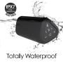 OontZ Angle 3 Ultra (3rd Gen) 5.0 Bluetooth Speaker (Updated), 14 Watts, Hi-Quality Sound & Bass, 100 Ft Wireless Range, Play Two Speakers Together, IPX7, Bluetooth Speakers by SoundWorks (Black)