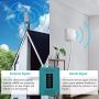5-Band Cell Phone Signal Booster Repeater for Verizon AT&T T-Mobile Sprint All Carriers - Boosts 3G Voice and 4G LTE Data for Home and Office - Large Coverage & Omnidirectional Outdoor Antenna