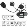 FreedConn TCOM-SC Motorcycle Helmet Bluetooth Intercom Headset Communication Systems Kit, for 2 or 3 Riders, LCD Screen/FM Radio/Mobile phone/MP3/GPS Connective/Range 800m / Handsfree (2 Pack)