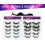 Arishine 3D 5D Magnetic Eyelashes Kit Magnetic Eyeliner For Use with Magnetic False Lashes Natural Look-No Glue Needed Arishine 3D 5D Magnetic Eyelashes Kit Magnetic Eyeliner For Use with Magnetic False Lashes Natural Look-No Glue Needed