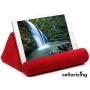 Cellorizing Soft Pillow Lap Stand for iPads, Tablets, eReaders, Smartphones, Books, Magazines (Red)