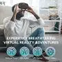 Virtual Reality Goggles for iPhone & Android Phones | 3D Virtual Glasses | AR/VR Headset Perfect Work with Max Size Smartphones | Eye-Safe Adjustable HD Quality Lenses (Premium) Virtual Reality Goggles for iPhone & Android Phones | 3D Virtual Glasses | AR/VR Headset Perfect Work with Max Size Smartphones | Eye-Safe Adjustable HD Quality Lenses (Premium)