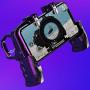 NOLOGO Fssh-mlx L1 R1 Fire Button Triggers for Cell Phone PUBG Mobile Joystick Gamepad Mobile Game Controller for iPhone Gaming Pad