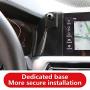 LUNQIN Car Phone Holder for BMW 3 Series Sedan 2019-2021 340i 330i G20 Auto Accessories Navigation Bracket Interior Decoration Mobile Cell Phone Mount