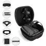 Fromsky Oculus Quest Accessory Set, Travel Case & Knuckle Strap & Lens Protect Cover & Silicone Face Cover Mask & Head Strap Pad for Oculus Quest VR Accessories kit (7-Piece Set) Fromsky Oculus Quest Accessory Set, Travel Case & Knuckle Strap & Lens Protect Cover & Silicone Face Cover Mask & Head Strap Pad for Oculus Quest VR Accessories kit (7-Piece Set)