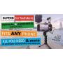 Universal Video Rig System for Vertical and Horizontal Shooting with Any Smartphone DREAMGRIP Scout XM with Patented Track Connector for External Lights, Mic and Another Photo/Video Accessories