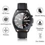 FilmHoo[4 Pack] Samsung Galaxy Watch 3 41mm Tempered Glass Screen Protector, Max Coverage Bubble-Free Anti-Scratch
