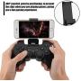 Bewinner 2.4G Wireless Game Controller, Smart Gamepad with Receiver USB Bluetooth Game Controller for TV Box PC Computer Mobile Phone 360° Joystick Portable Gaming Joystick Handle