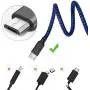 Micro USB Cable 1ft 5 Pack, Short Android Charger Cable Braided Fast Charging Phone Charger Cord Compatible with Galaxy S7 S6 Edge, Kindle, Note 5, Windows Smartphones and More - Blue Micro USB Cable 1ft 5 Pack, Short Android Charger Cable Braided Fast Charging Phone Charger Cord Compatible with Galaxy S7 S6 Edge, Kindle, Note 5, Windows Smartphones and More - Blue