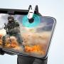 Meiyiu Mobile Game Controlle, Phone Controller Gamepad Trigger Fire Button Joystick for 4.7-6.5" Cellphone Gamepad Accessories