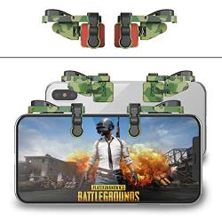 【1 Pair】 Mobile Game Controller Gamepad Compatible with PUBG Mobile/Fortnitee Mobile/Call of Duty Mobile, Compatible with iPhone/Android, IFYOO Z108 Sensitive Shoot and Aim L1R1 Triggers