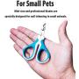 gonicc Professional Pet Nail Clippers and Trimmer - Best for Cats, Small Dogs and Any Small Pets. Sharp Angled Blade Pet Nail Trimmer Scissors.