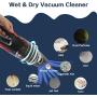 COPACHI Cordless Car Vacuum Cleaner,Portable Wet&Dry Vacuum for Car,House, Rechargeable Handheld Car Cleaner,Car Cleaning Tool Car Vacuum