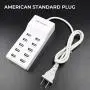 USB Wall Charger Desktop Charging Station with Rapid Charging Auto Detect Technology Safety Guaranteed 10-Port Family-Sized Smart USB Ports for Multiple Devices Smart Phone Tablet Laptop Computer USB Wall Charger Desktop Charging Station with Rapid Charging Auto Detect Technology Safety Guaranteed 10-Port Family-Sized Smart USB Ports for Multiple Devices Smart Phone Tablet Laptop Computer