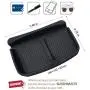Anti-Slip Cell Phone Pad Universal for Car Dashboard Non-Slide Silicone Rubber Gel Mat Cell Phone Holder for Smartphone X/8/7 Plus Galaxy Note 8 S9 S8 Plus or GPS Devices Sunglasses Cards Coins