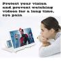 Screen Amplifier Magnifier, New Generation Phone Holder Screen Amplifier, 3D HD Video and Gaming Phone Projector-with Foldable Phone Stand, Supports All Smartphones