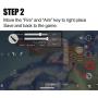 Mobile Game Controller for Apple iPhone 7 8 Plus X Android Phone, Mobile Game Controller for PUBG Fortnite Knives Out Rules of Survival Newest Version