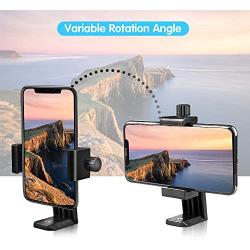 UBeesize Cell Phone Tripod Mount with Wireless Remote, Selfie Stick Monopod Head and Tripod Adapter Stand Holder Compatible with iPhone Android and All Phones