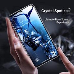 TORRAS Diamonds Hard iPhone 11 Pro Max Screen Protector [Military Grade Shatterproof] iPhone Xs Max Screen Protector, Clear Tempered Glass Screen Protector Film for Apple iPhone 6.5-2 Pack