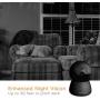 DophiGo Set of 2 1080P HD Dome 360° Wireless WiFi Baby Monitor Safety Home Security Surveillance IP Cloud Cam Night Vision Camera for Baby Pet Android iOS apps (Set of 2 Black)