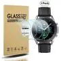 Suoman 4-Pack for Samsung Galaxy Watch 3 45mm Screen Protector Tempered Glass for Galaxy Watch 3 (45mm) [Anti-Scratch] [2.5D 9H Hardness]