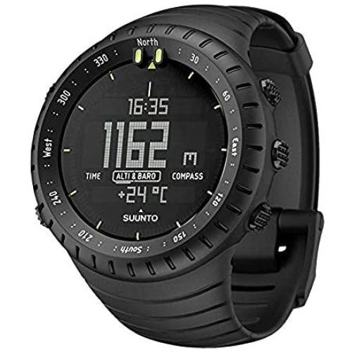 SUUNTO Core All Black Military Mens Outdoor Sports Watch - SS014279010