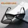 VOCALSKULL Alien 5 Bone Conduction Glasses Polarized Sunglasses Wireless Bluetooth Headset Sports Stereo Music Headphones with Microphone for iOS Android Windows Bright Black Frame (Blue Lens) VOCALSKULL Alien 5 Bone Conduction Glasses Polarized Sunglasses Wireless Bluetooth Headset Sports Stereo Music Headphones with Microphone for iOS Android Windows Bright Black Frame (Blue Lens)