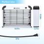 Bug Zapper, Electric Mosquito Zapper, Fly Trap for Mosquito , Fly , Moth , Wasp , Beetle & Other Pests, Indoor Insect Killer with 20W Mosquito Light Bulb for Indoor Residential & Commercial