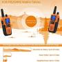 3 Long Range Walkie Talkies Rechargeable for Adults - NOAA FRS GMRS UHF 2 Way Radios Walkie Talkies - CB Long-distance 2way Walkie Talkies with Earpiece Mic Weather Alert USB Cable Charger(K10 Colors)