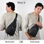 Westend Crossbody Sling Bag Backpack with Adjustable Strap Westend Crossbody Sling Bag Backpack with Adjustable Strap