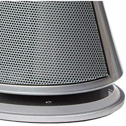 AmazonBasics USB-Powered PC Computer Speakers with Dynamic Sound | Silver, 4-pack