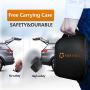 FIRSTNOA New Portable Air Compressor Tire Inflator, Tire Pump with Emergency LED Light and Digital Pressure Gauge for Car Tires 12V DC, Auto Air Pump for Car Bicycle Motorcycle and Other inflatables FIRSTNOA New Portable Air Compressor Tire Inflator, Tire Pump with Emergency LED Light and Digital Pressure Gauge for Car Tires 12V DC, Auto Air Pump for Car Bicycle Motorcycle and Other inflatables