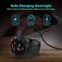 TUSITA Charger for Garmin Forerunner 35 35J 230 235 630 645 Music 735XT, Approach G10 S20, Vivomove HR, ForeAthlete 35J - USB Charging Cable 100cm - GPS Smartwatch Accessories
