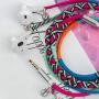 Earphones, Earbuds,URIZONS in Ear Headphones with Microphone Remote for iPhone, iPad, Mac, Laptop Android Devices Fabric Braided Wistband Bracelet