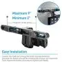 Macally Adjustable Car Seat Headrest Mount and Holder for Apple iPad Air / Mini, Samsung Galaxy Tab, Kindle Fire, Nintendo Switch, and 7" to 10" Tablets (HRMOUNT)