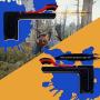 edited Keland 1 Pair Mobile Phone Game Controller Shoot Aiming Triggers Fire Button Joysticks