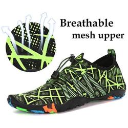 Mishansha Mens Womens Water Shoes Quick Dry Barefoot for Swim Diving Surf Aqua Sports Pool Beach Walking Yoga