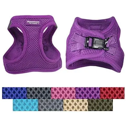 Downtown Pet Supply No Pull, Step in Adjustable Dog Harness, Easy to Put on Small, Medium and Large Dogs Downtown Pet Supply No Pull, Step in Adjustable Dog Harness, Easy to Put on Small, Medium and Large Dogs