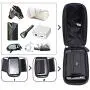 Aselife Waterproof Bike Handlebar Bag,Bicycle Phone Mount,Bicycle Phone Mount Holder Pouch Bag,Cycling Frame Transparent Touchable Case 360 Degrees Rotatable for Under 6 Smartphone