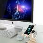 Tranesca 2-in-1 Charging Stand Compatible with Apple Watch Series 5 / Series 4 / Series 3 / Series 2 / Series 1 (38mm/40mm/42mm/44mm) and iPhone (Gold-Must Have Apple Watch Accessories)