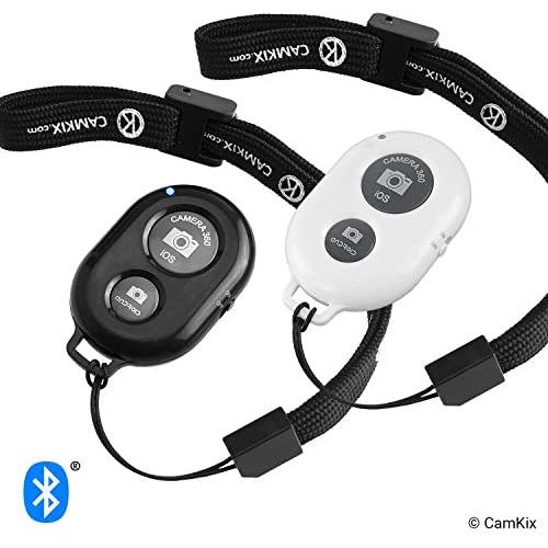 2X CamKix Camera Shutter Remote Control with Bluetooth Wireless Technology - Create Amazing Photos and Videos Hands-Free - Works with Most Smartphones and Tablets (iOS and Android)