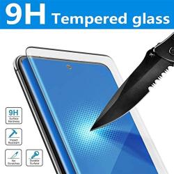 HD Galaxy S20 Ultra Screen Protector (2 Pack) [Support Fingerprint Unlock] [Case Friendly] [9H Hardness] [Easy Install & No bubble] Tempered Glass Protector compatible with Samsung Galaxy S20 Ultra