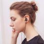 KLIM Fusion Earbuds with Microphone + Long-Lasting Wired Ear Buds - Innovative: in-Ear with Memory Foam + Earphones with Mic and 3.5mm Jack - New 2020 Version - Black