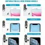 Apexel 11 in 1 Phone Camera Lens Kit - Wide Angle Lens & Macro Lens+Fisheye Lens/ND32/kaleidoscope/CPL/Color Lens Compatible with iPhone Samsung Sony and Most of Smartphone