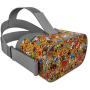 Psychedelic DecalGirl Skin for Oculus Go Mobile VR Headset - Ultra Thin Protective Vinyl Decal wrap Cover